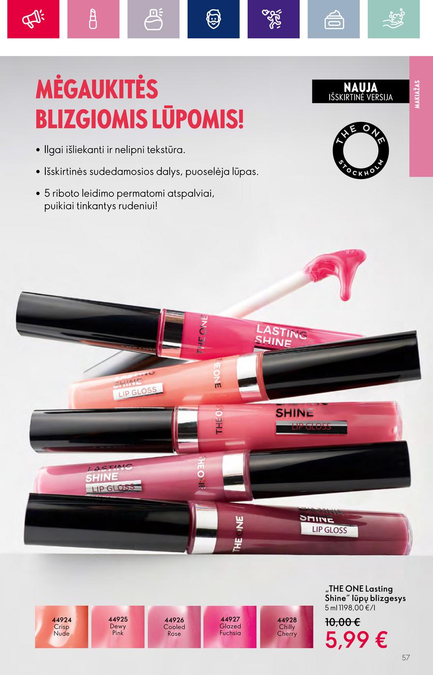 Oriflame katalogas akcijos nuo 
  2023-09-13 iki 
  2023-10-03 | Leidinukas.lt puslapis 57