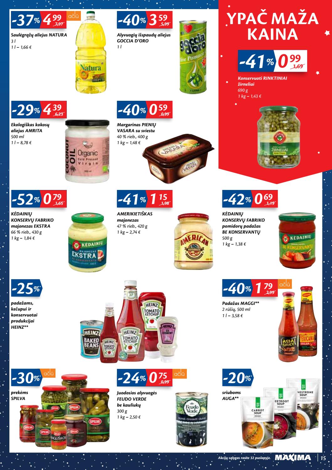 Maxima kaininis leidinys akcijos nuo 
  2020-12-01 iki 
  2020-12-07 | Leidinukas.lt puslapis 15