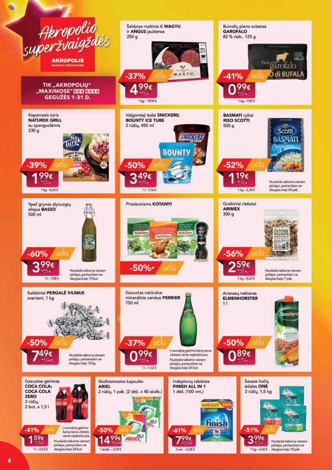 Maxima leidinys akcijos nuo 
  2021-05-25 iki 
  2021-05-31 | Leidinukas.lt puslapis 8