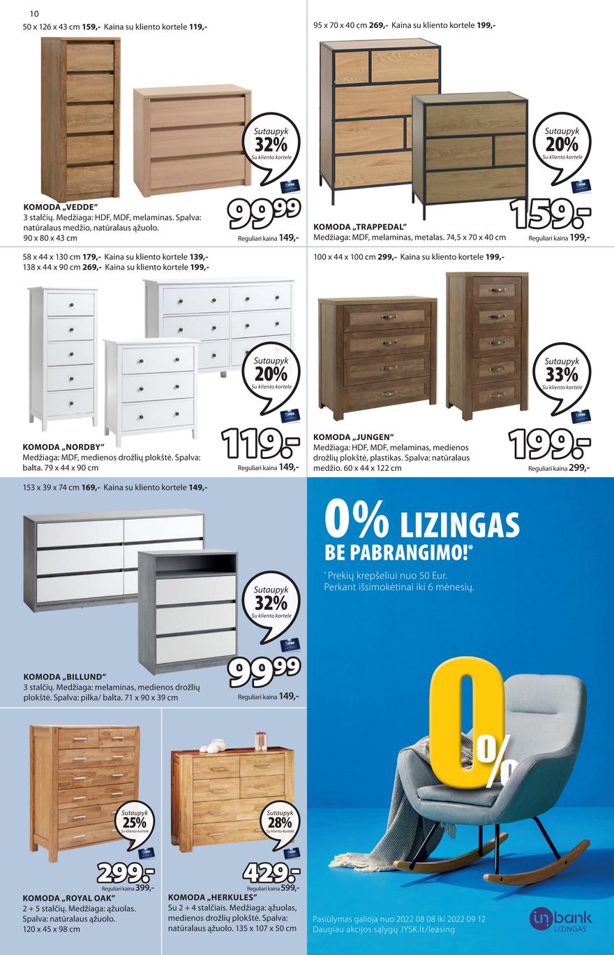 Jysk leidinys akcijos nuo 
  2022-08-16 iki 
  2022-09-12 | Leidinukas.lt puslapis 11