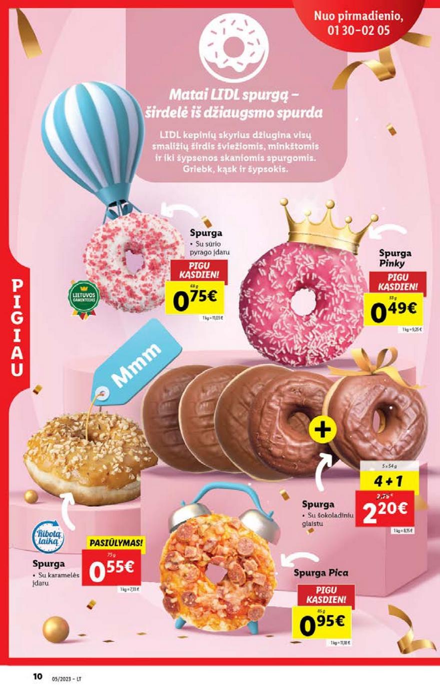 Ldil maisto leidinys akcijos nuo 
  2023-01-30 iki 
  2023-02-06 | Leidinukas.lt puslapis 10