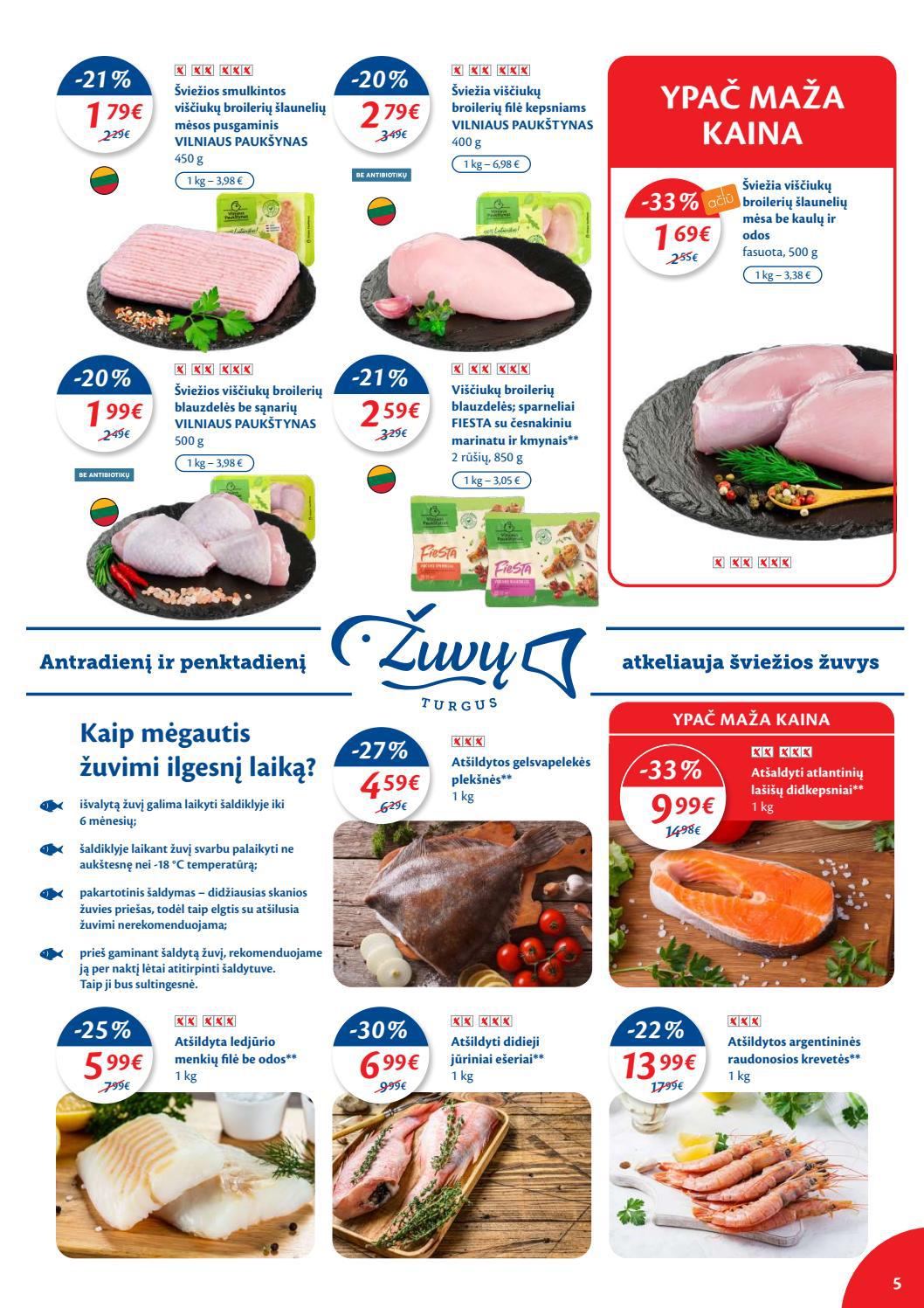 Maxima kaininis leidinys akcijos nuo 
  2022-01-04 iki 
  2022-01-10 | Leidinukas.lt puslapis 5