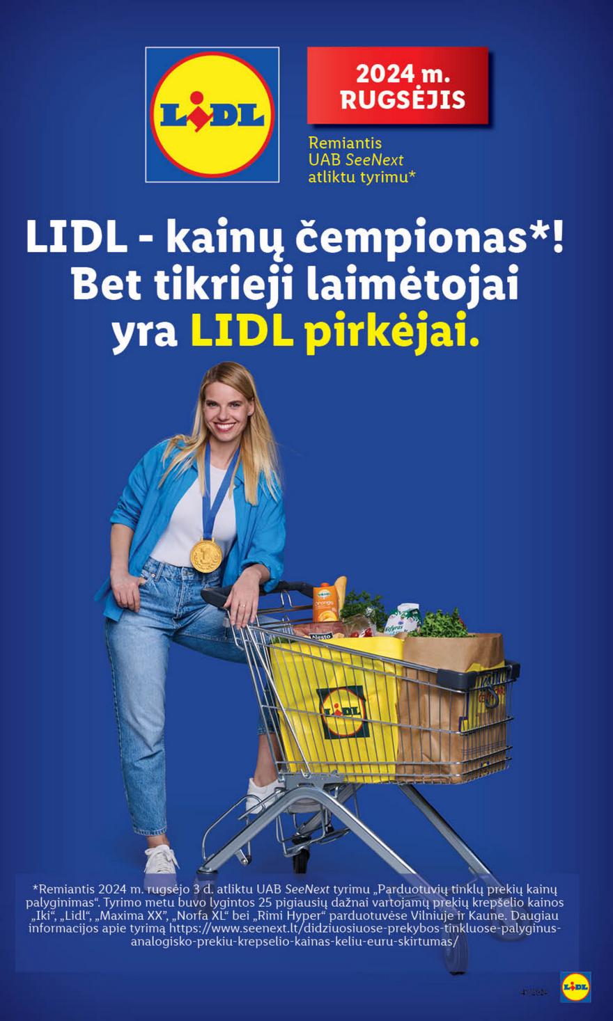 Lidl savaitinis leidinys akcijos nuo
2024-10-07 iki
2024-10-13 | Leidinukas.lt puslapis 4