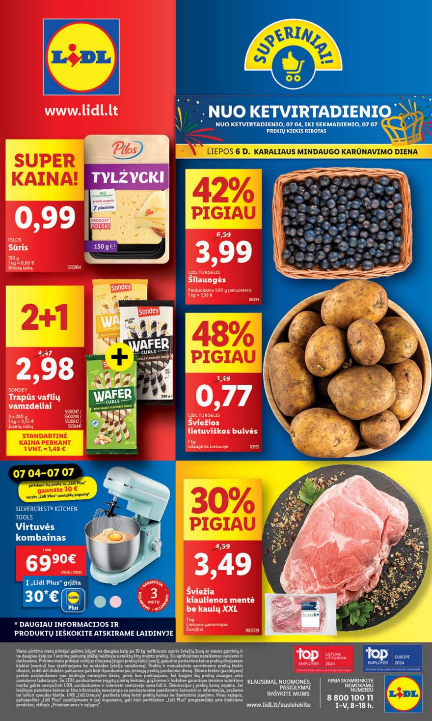 Lidl leidinys akcijos nuo 
  2024-07-01 iki 
  2024-07-07 | Leidinukas.lt puslapis 39