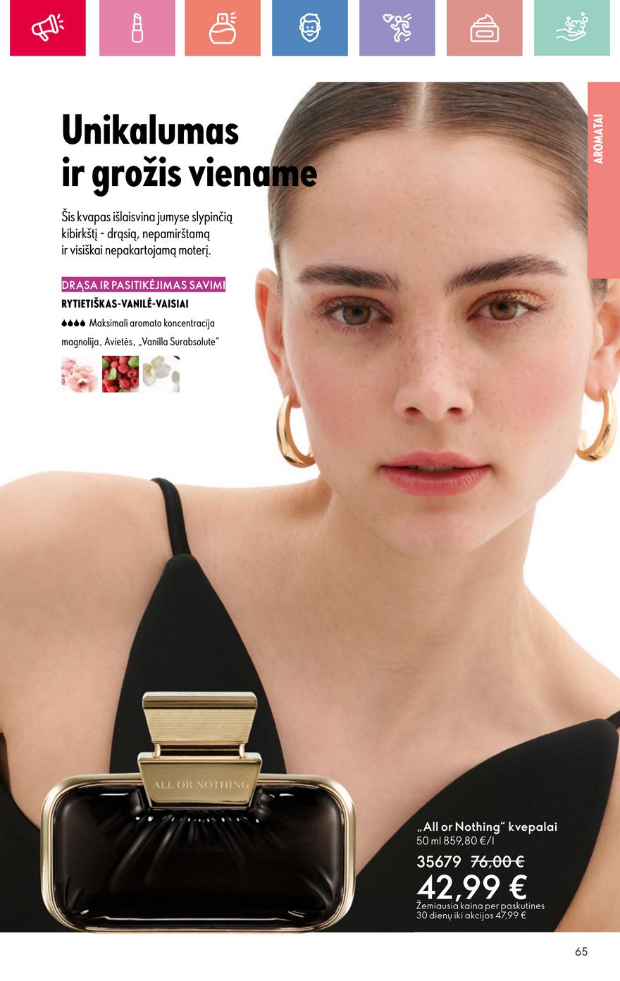 Oriflame katalogas akcijos nuo 
  2025-07-13 iki 
  2025-08-02 | Leidinukas.lt puslapis 65