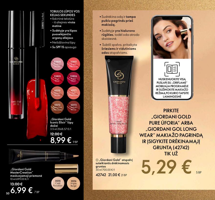 Oriflame katalogas akcijos nuo 
  2022-03-01 iki 
  2022-03-31 | Leidinukas.lt puslapis 50