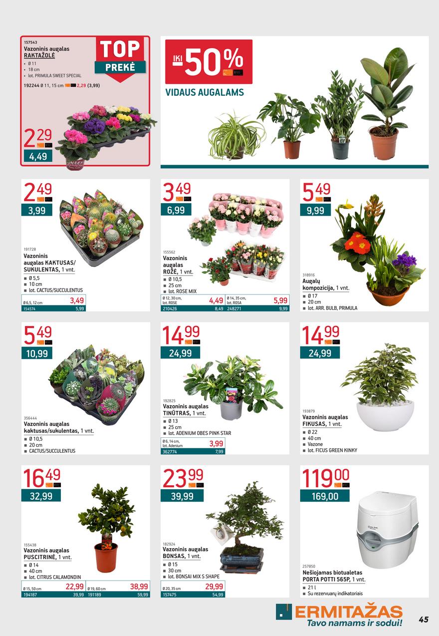 Ermitažas leidinys akcijos nuo
2026-02-02 iki
2026-03-01 | Leidinukas.lt puslapis 45