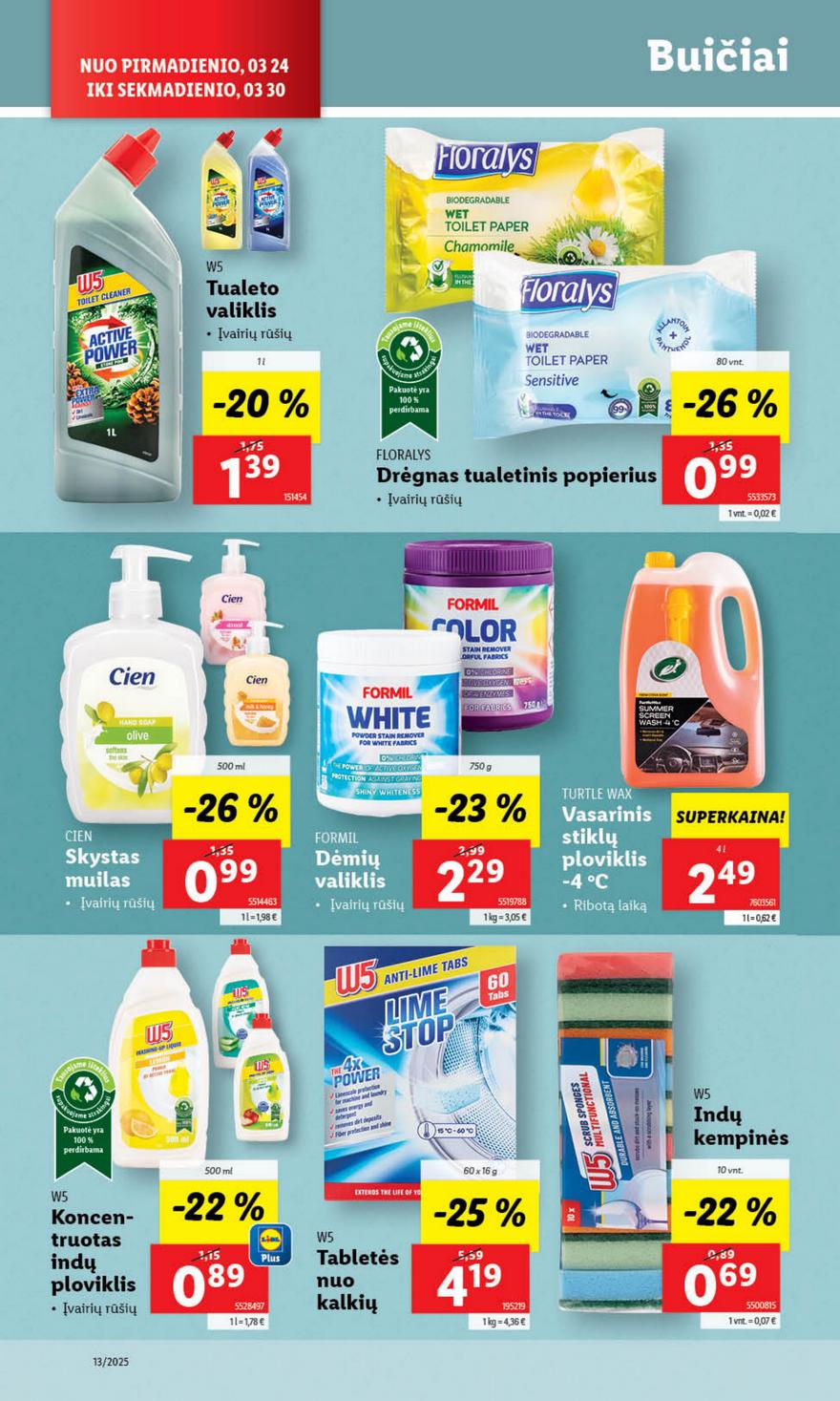 Lidl leidinys naujas akcijos nuo 
  2025-03-24 iki 
  2025-03-30 | Leidinukas.lt puslapis 46