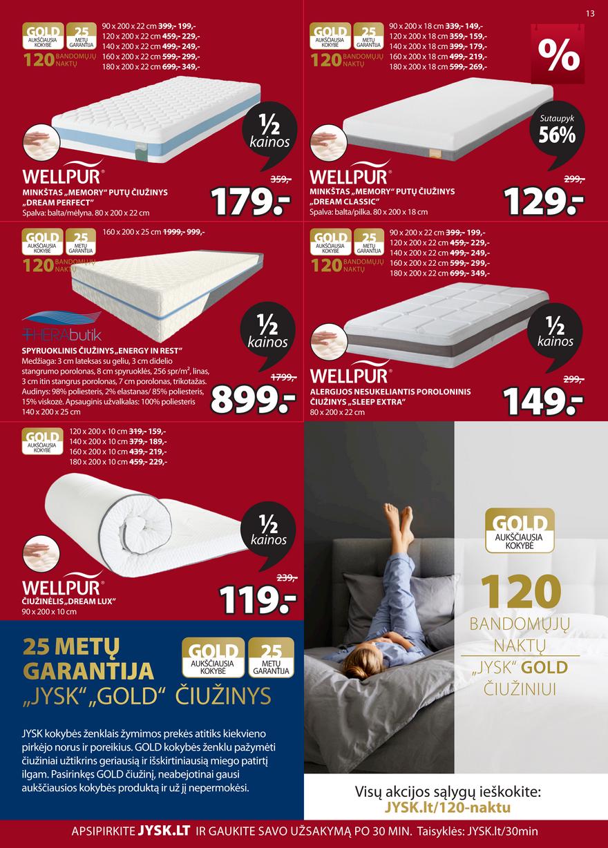 Jysk leidinys akcijos nuo 
  2022-01-18 iki 
  2022-01-31 | Leidinukas.lt puslapis 13