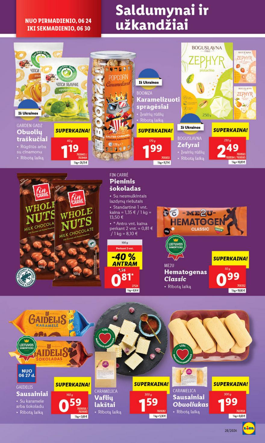 Lidl leidinys naujas akcijos nuo 
  2024-06-24 iki 
  2024-06-30 | Leidinukas.lt puslapis 30