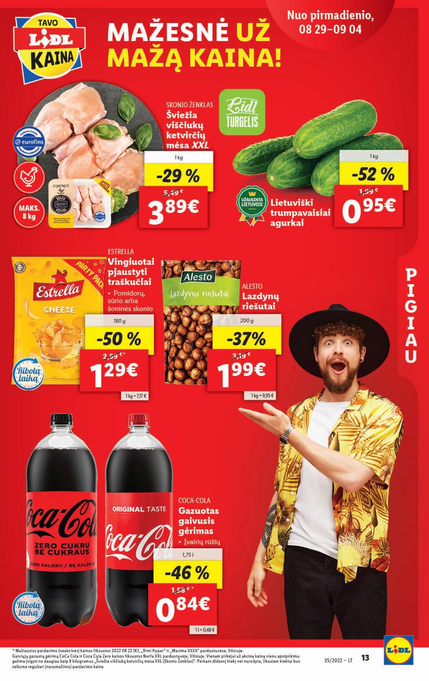 Ldil maisto leidinys akcijos nuo 
  2022-08-29 iki 
  2022-09-04 | Leidinukas.lt puslapis 13