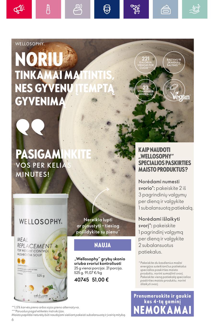 Oriflame katalogas akcijos nuo 
  2023-08-23 iki 
  2023-09-12 | Leidinukas.lt puslapis 6