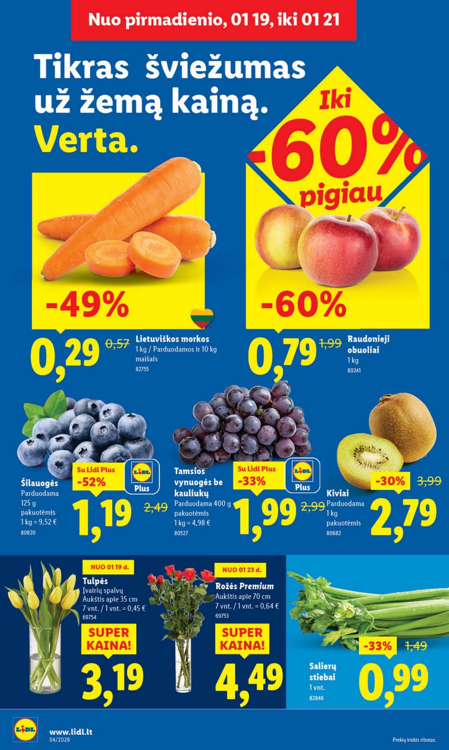 Lidl naujas leidinys akcijos nuo 
  2026-01-19 iki 
  2026-01-25 | Leidinukas.lt puslapis 4