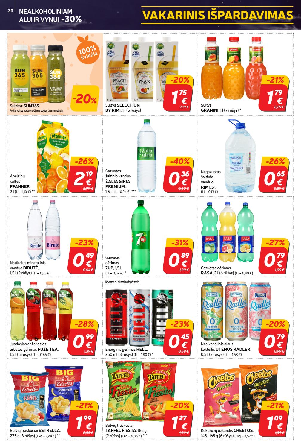 Rimi savaitinis leidinys akcijos nuo 
  2019-09-03 iki 
  2019-09-09 | Leidinukas.lt puslapis 20