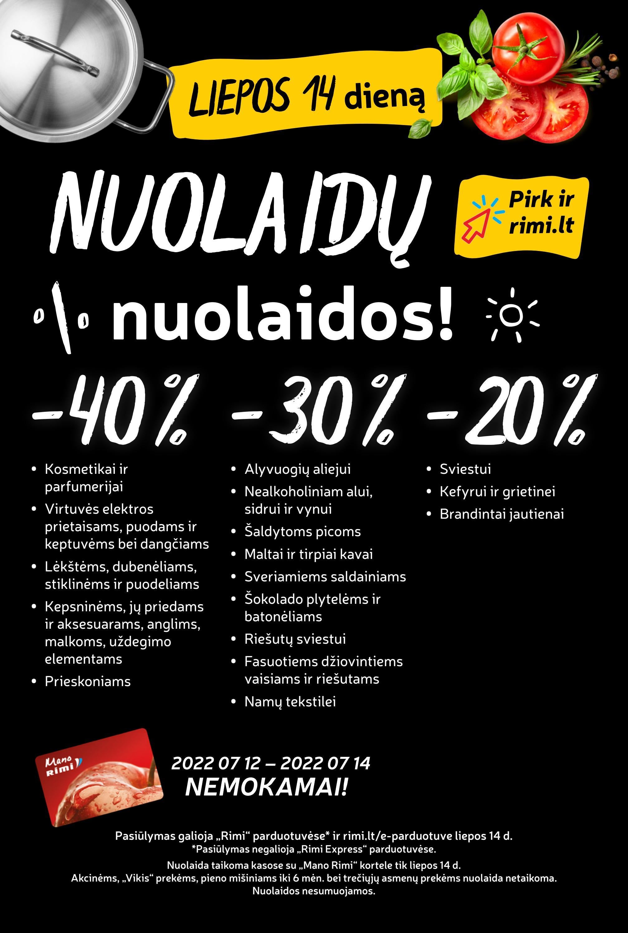 Rimi savaitinis leidinys akcijos nuo 
  2022-07-12 iki 
  2022-07-18 | Leidinukas.lt puslapis 23