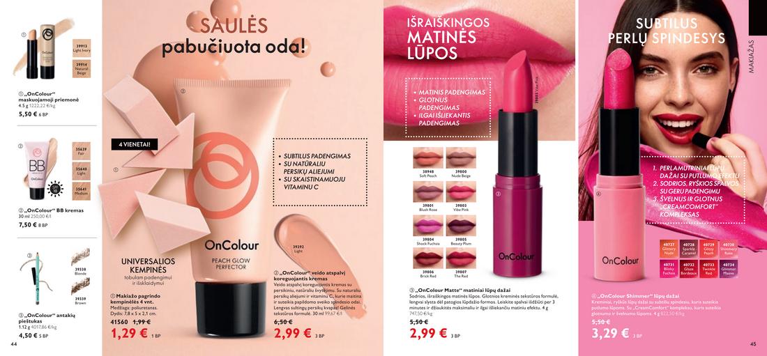 Oriflame leidinys. akcijos nuo 
  2021-04-01 iki 
  2021-04-30 | Leidinukas.lt puslapis 23