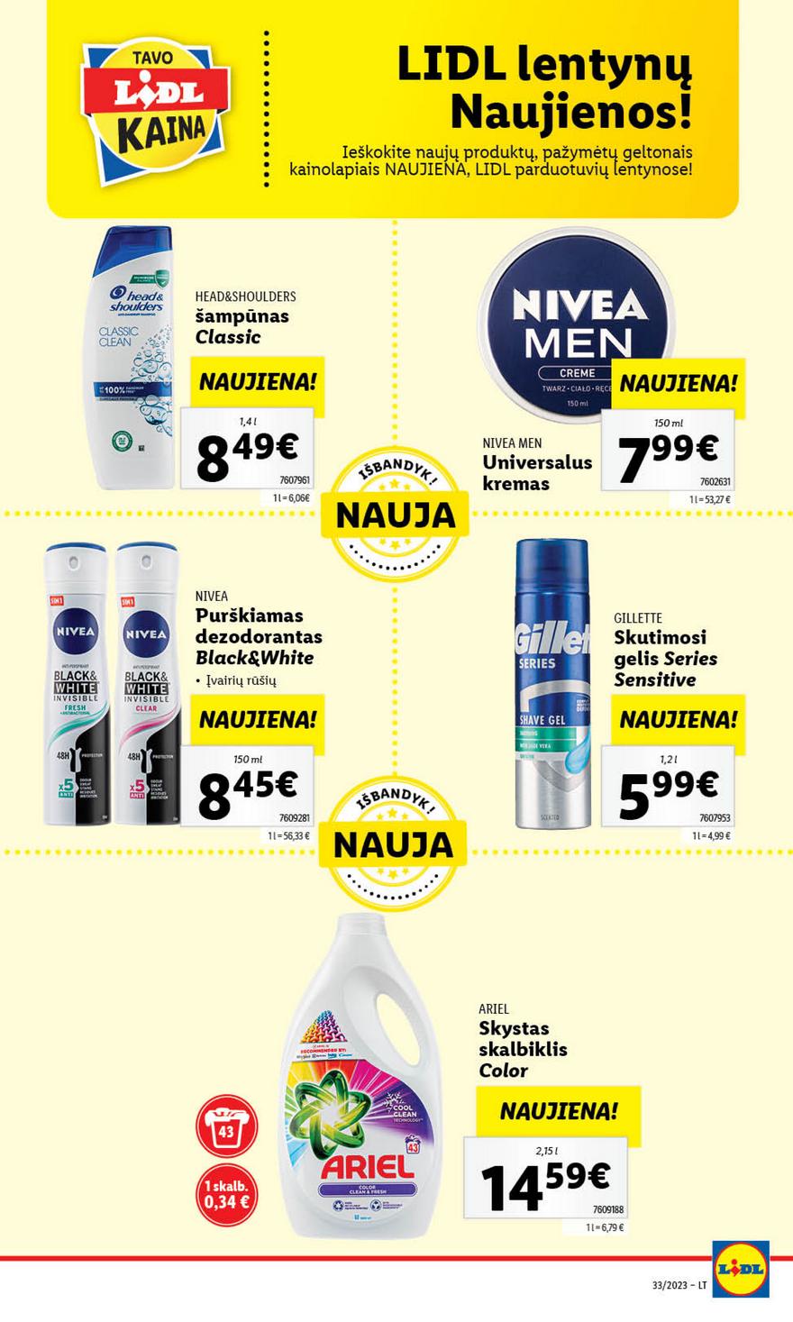 Lidl pasiūlymai akcijos nuo 
  2023-08-14 iki 
  2023-08-20 | Leidinukas.lt puslapis 46