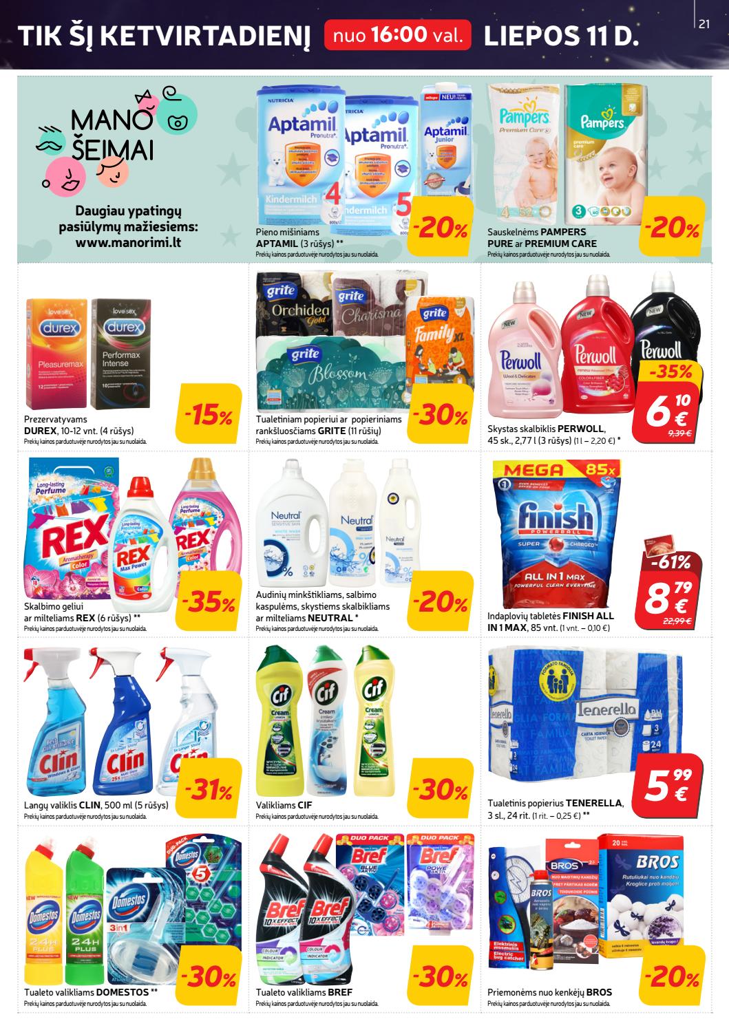 Rimi savaitinis leidinys akcijos nuo 
  2019-07-09 iki 
  2019-07-15 | Leidinukas.lt puslapis 21