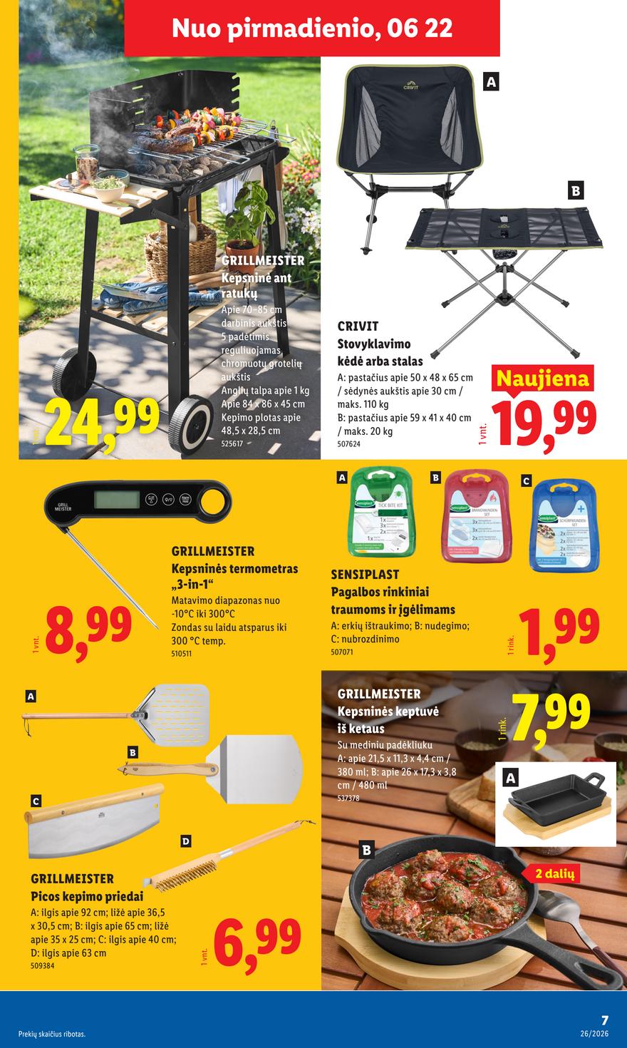 Lidl leidinys akcijos nuo 
  2026-06-22 iki 
  2026-06-28 | Leidinukas.lt puslapis 7