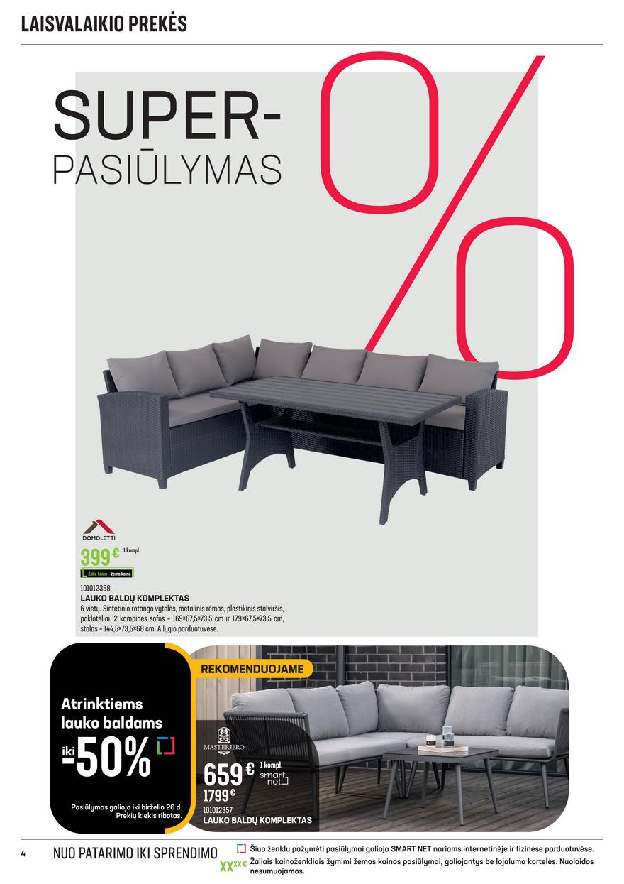 Senukai leidinys akcijos nuo 
  2023-06-07 iki 
  2023-06-26 | Leidinukas.lt puslapis 4
