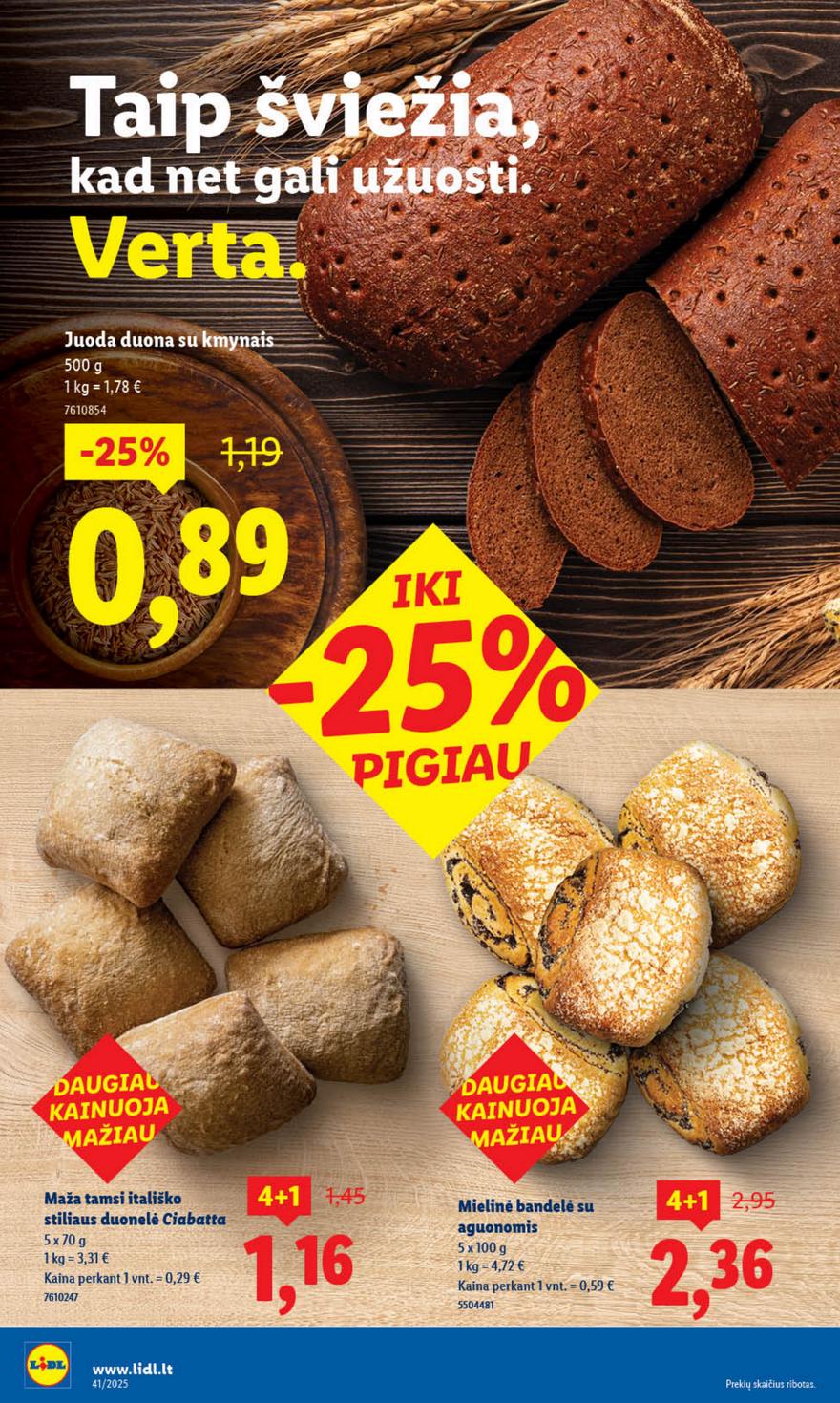Lidl leidinys naujas akcijos nuo 
  2025-10-06 iki 
  2025-10-12 | Leidinukas.lt puslapis 6