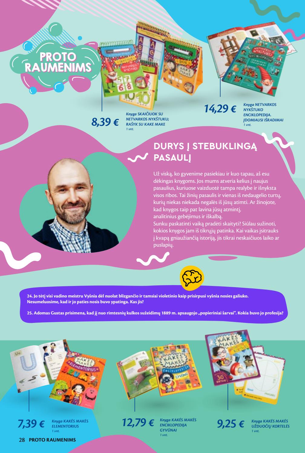 Maxima kaininis leidinys akcijos nuo 
  2019-08-08 iki 
  2019-09-11 | Leidinukas.lt puslapis 28