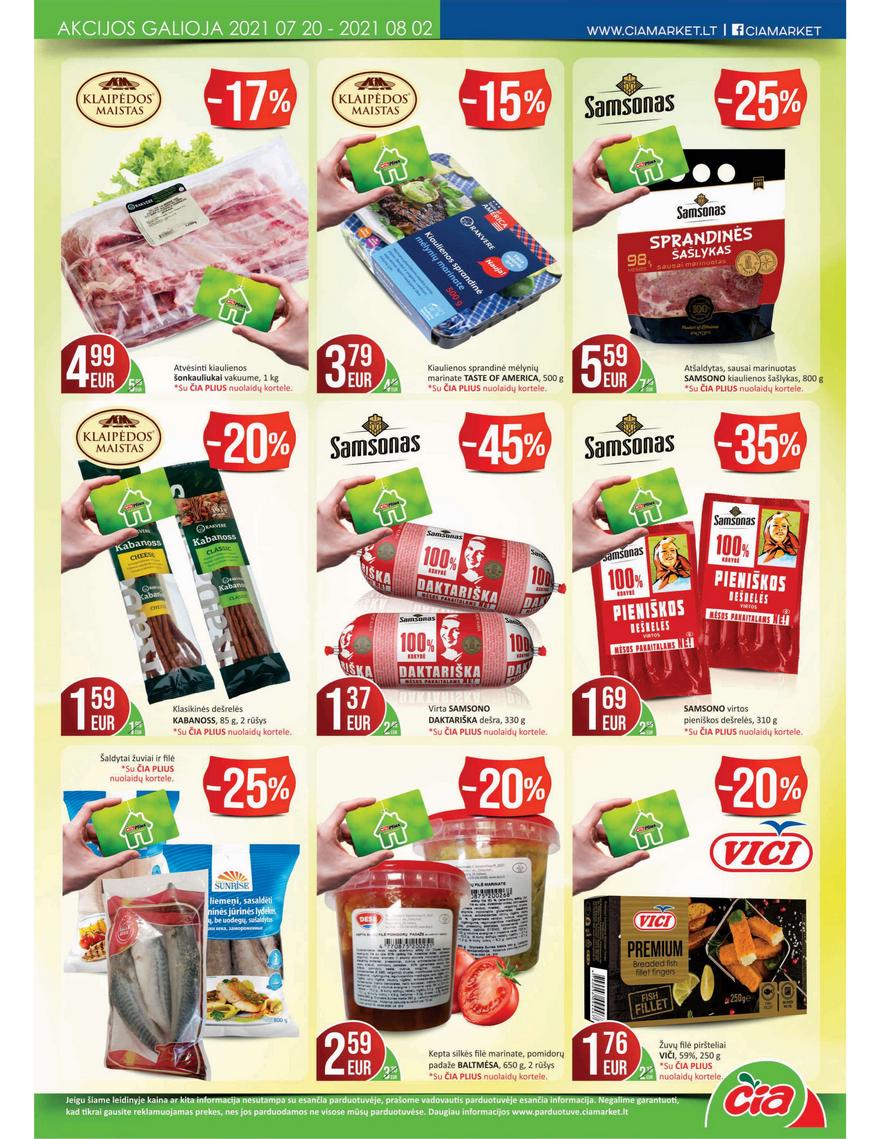 Čia market leidinys akcijos nuo 
  2021-07-20 iki 
  2021-08-02 | Leidinukas.lt puslapis 3