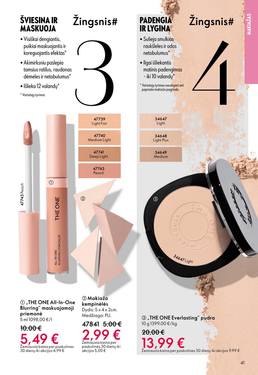 Oriflame katalogas akcijos nuo 
  2026-04-22 iki 
  2026-05-12 | Leidinukas.lt puslapis 41