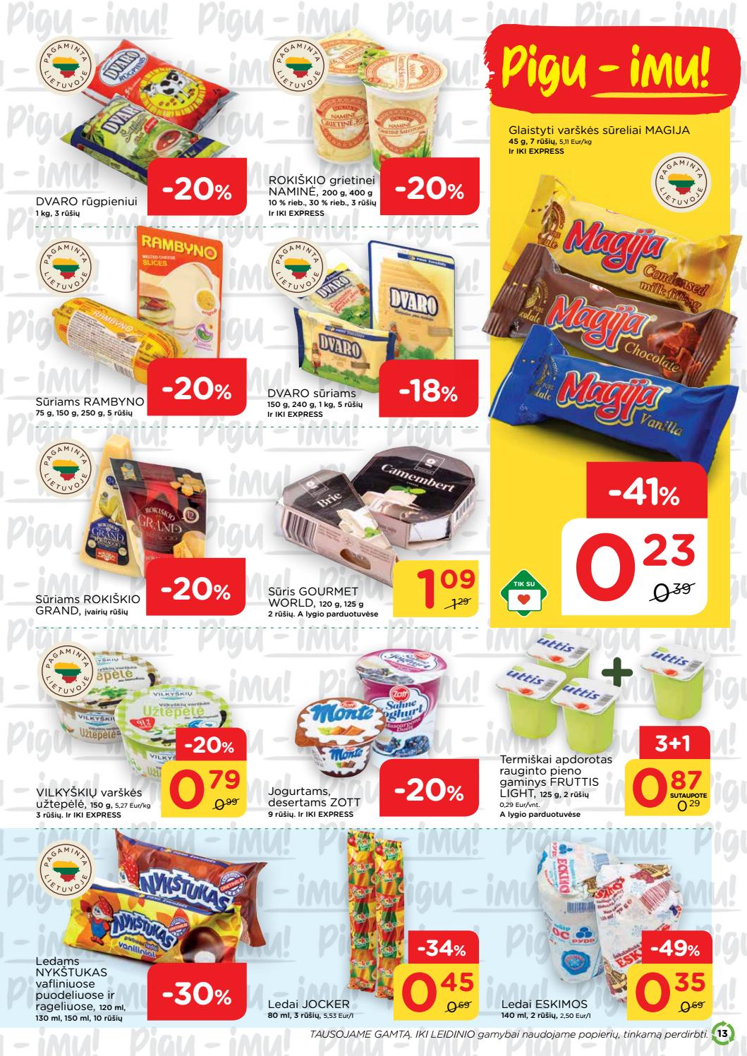 Iki savaitinis leidinys akcijos nuo 
  2019-08-12 iki 
  2019-08-18 | Leidinukas.lt puslapis 13