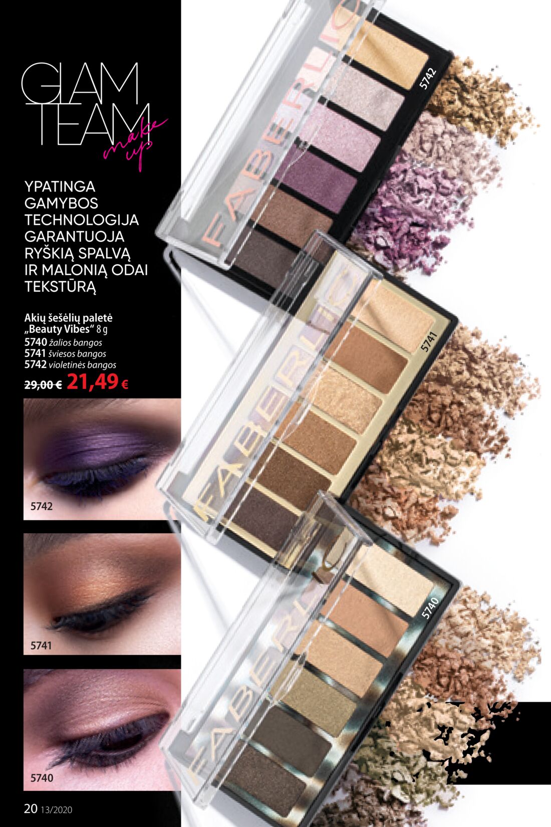 Faberlic leidinys akcijos nuo 
  2020-08-31 iki 
  2020-09-20 | Leidinukas.lt puslapis 20