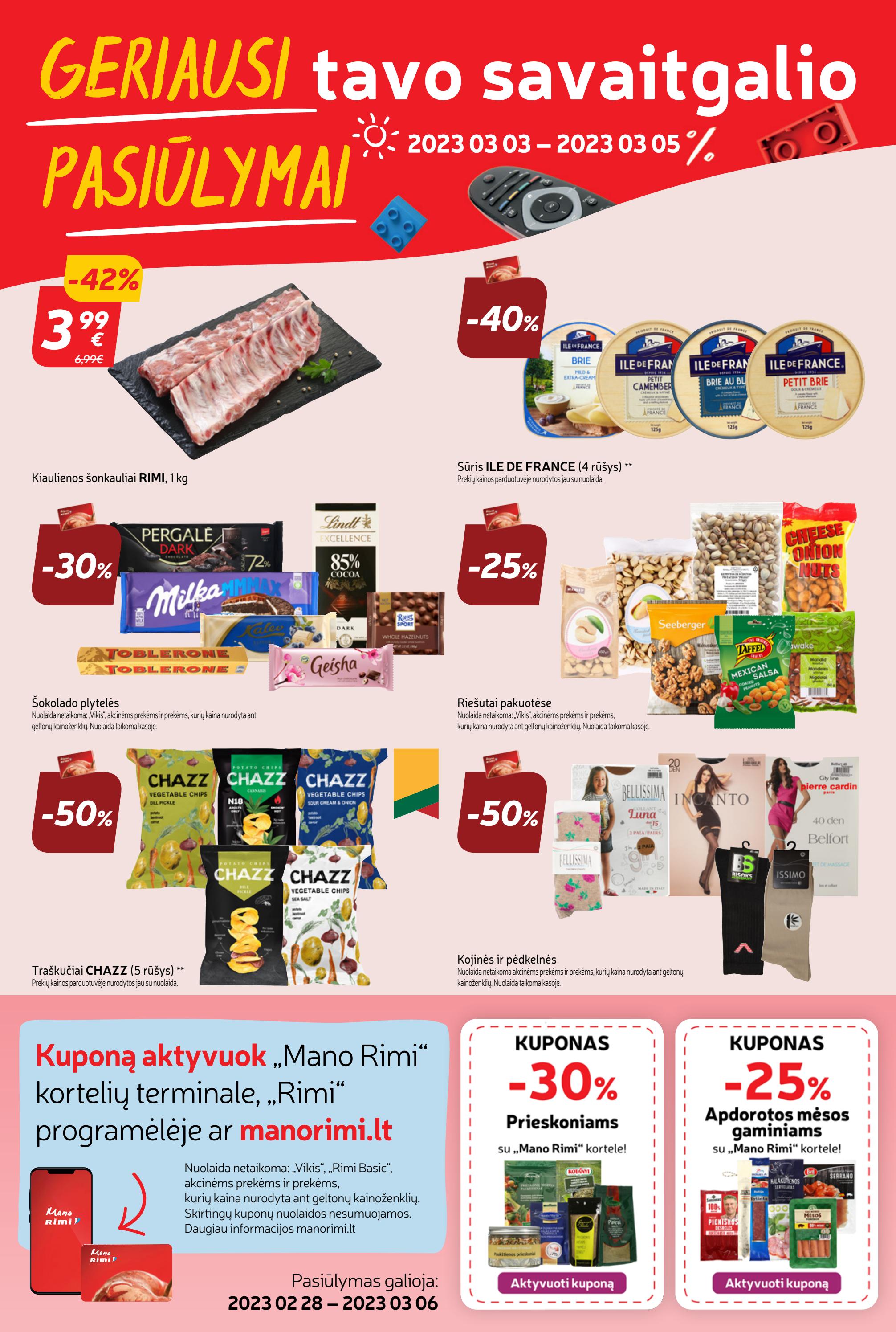 Rimi savaitinis leidinys akcijos nuo 
  2023-02-28 iki 
  2023-03-06 | Leidinukas.lt puslapis 24