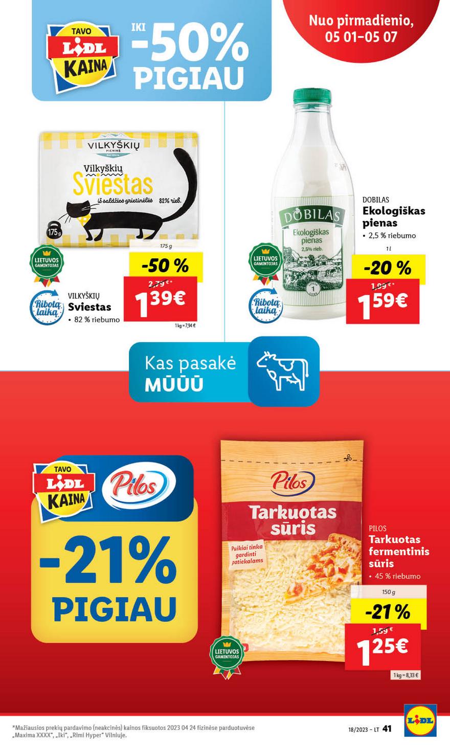 Lidl pasiūlymai akcijos nuo 
  2023-05-01 iki 
  2023-05-07 | Leidinukas.lt puslapis 41