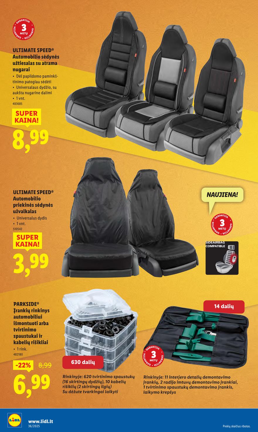 Lidl ne maisto leidinys akcijos nuo 
  2025-09-01 iki 
  2025-09-07 | Leidinukas.lt puslapis 16