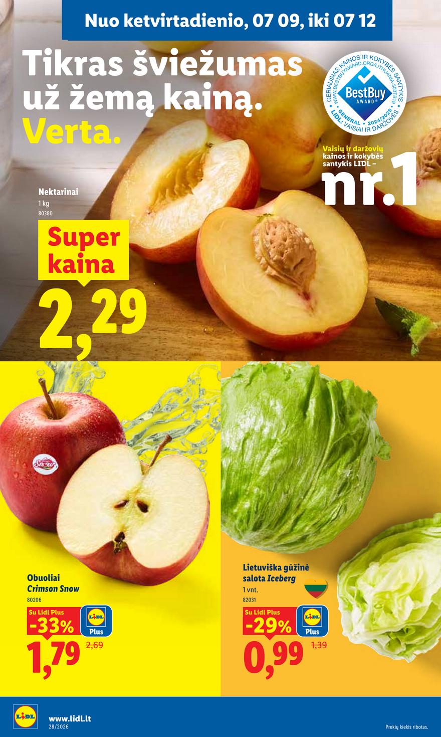 Lidl leidinys akcijos nuo 
  2026-07-06 iki 
  2026-07-12 | Leidinukas.lt puslapis 36