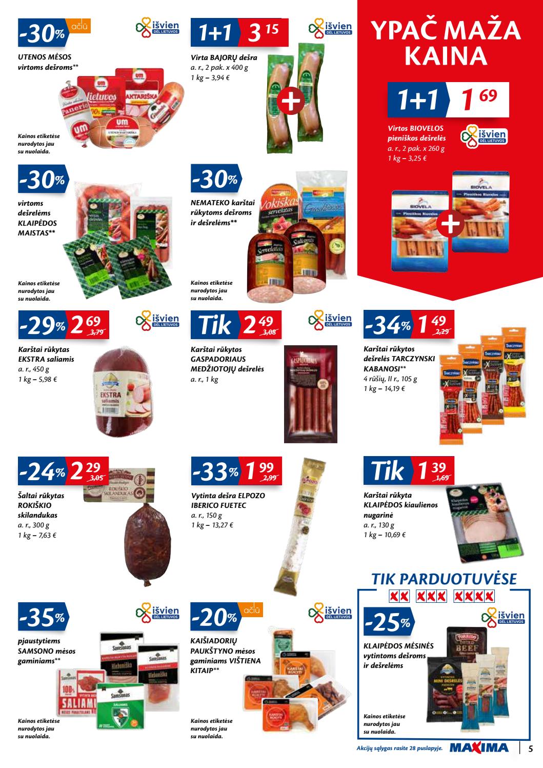 Maxima kaininis leidinys akcijos nuo 
  2020-11-17 iki 
  2020-11-23 | Leidinukas.lt puslapis 5