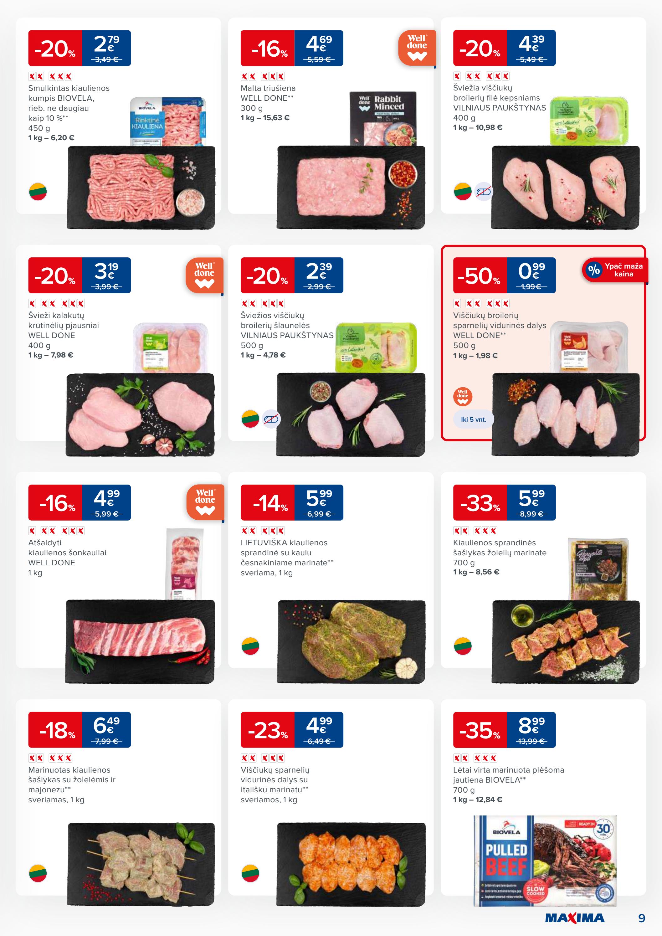 Maxima kaininis leidinys akcijos nuo 
  2023-07-25 iki 
  2023-07-31 | Leidinukas.lt puslapis 9
