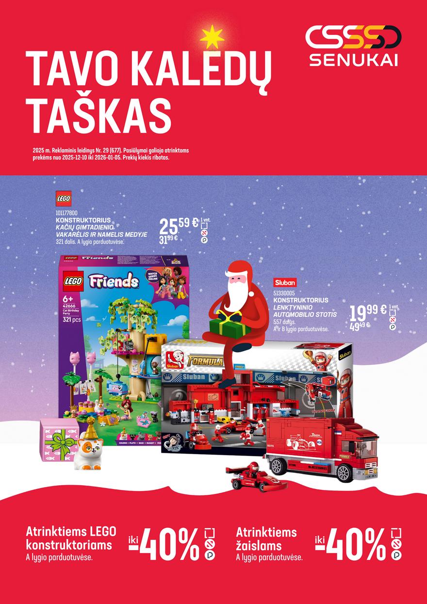 Senukai leidinys akcijos nuo 
  2025-12-10 iki 
  2026-01-05 | Leidinukas.lt puslapis 1