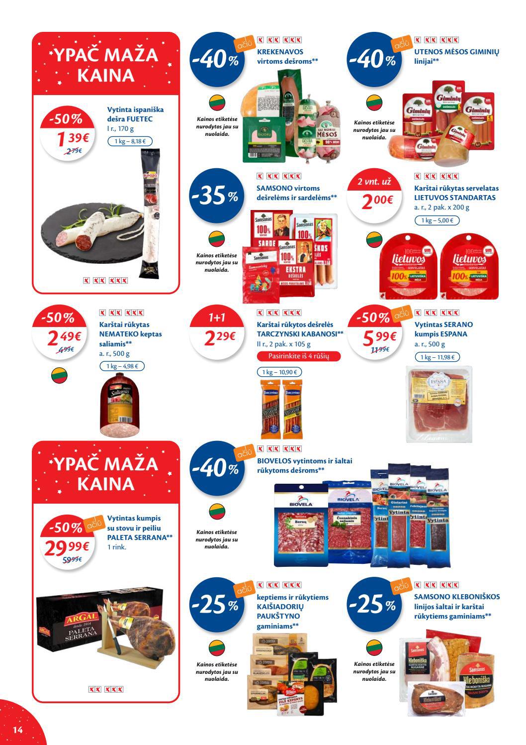 Maxima kaininis leidinys akcijos nuo 
  2021-12-14 iki 
  2021-12-27 | Leidinukas.lt puslapis 14