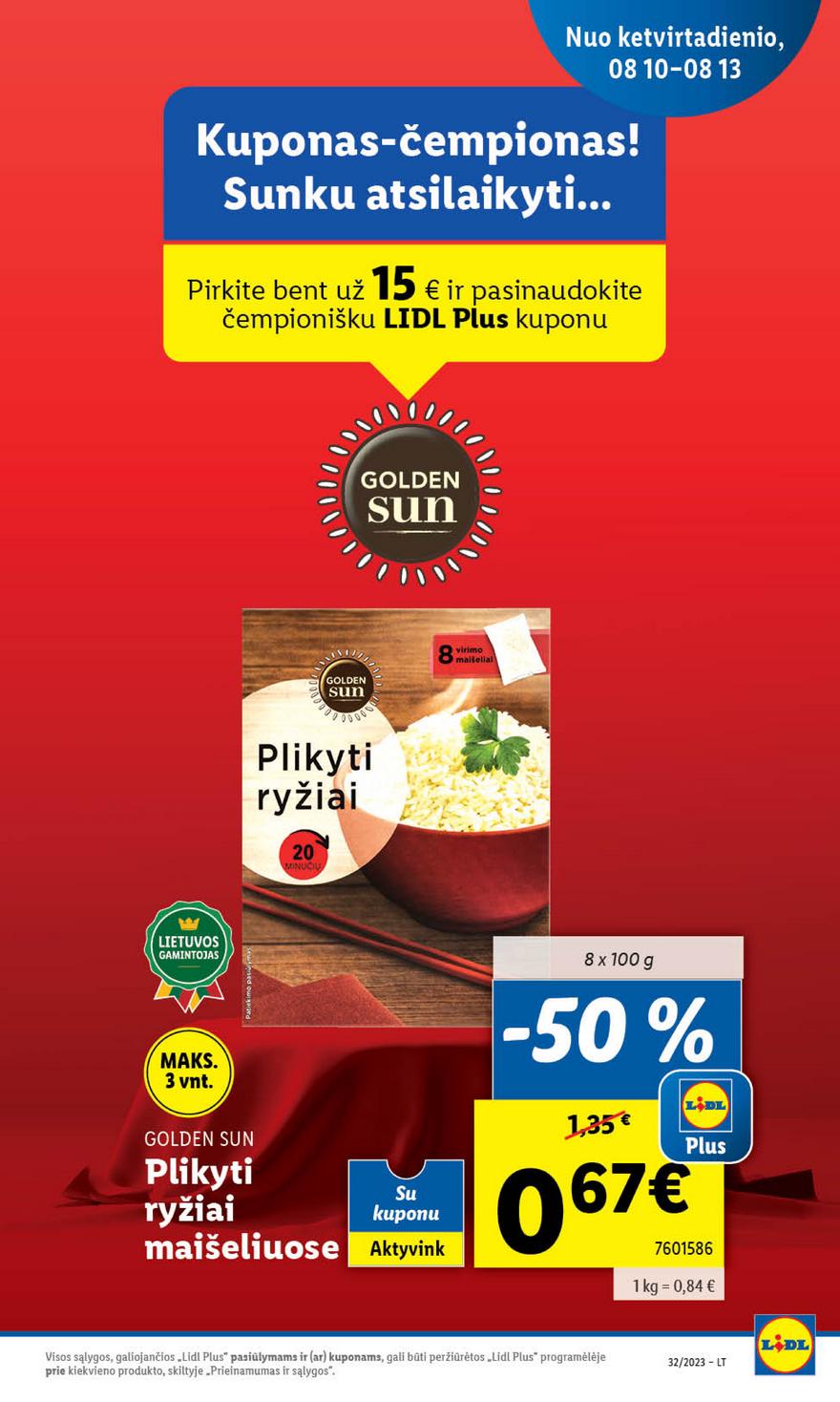 Lidl pasiūlymai akcijos nuo 
  2023-08-07 iki 
  2023-08-13 | Leidinukas.lt puslapis 20