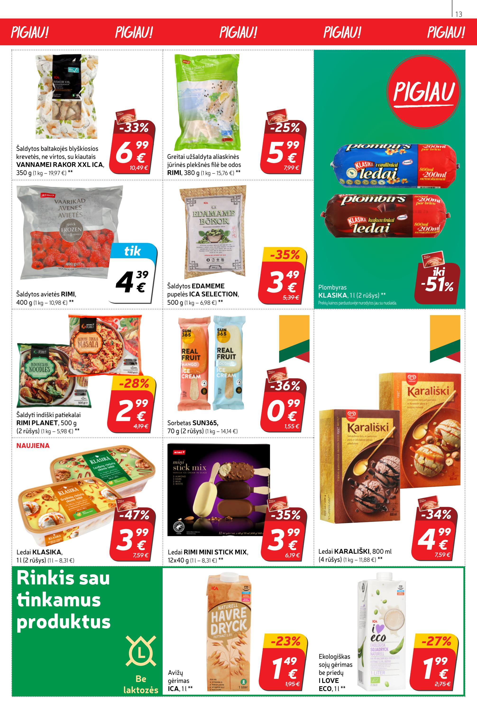 Rimi savaitinis leidinys akcijos nuo 
  2023-01-10 iki 
  2023-01-16 | Leidinukas.lt puslapis 13