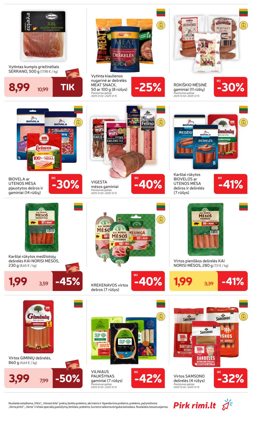 Rimi leidinys akcijos nuo 
  2025-12-09 iki 
  2025-12-15 | Leidinukas.lt puslapis 27