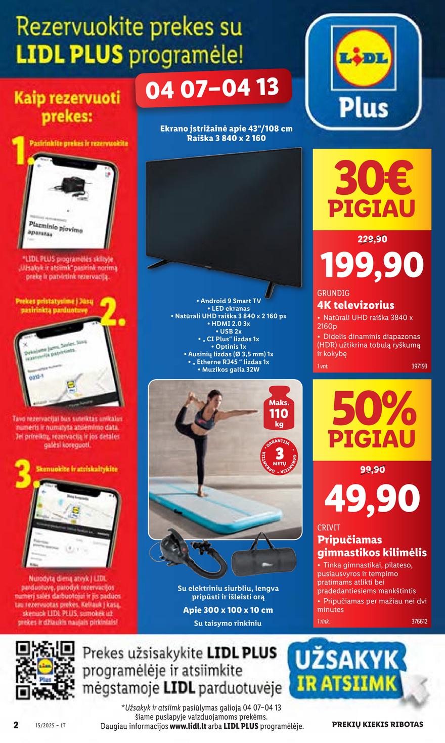 Lidl ne maisto leidinys akcijos nuo 
  2025-04-07 iki 
  2025-04-13 | Leidinukas.lt puslapis 2
