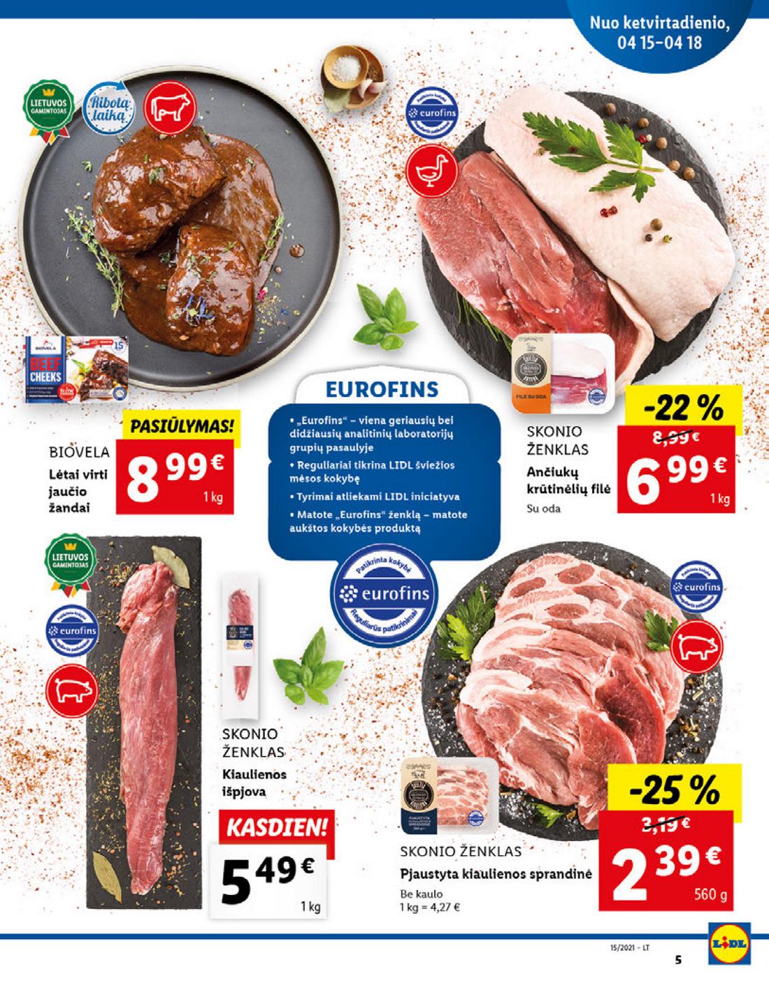 Lidl maisto prekių pasiūlymai akcijos nuo 
  2021-04-12 iki 
  2021-04-18 | Leidinukas.lt puslapis 5