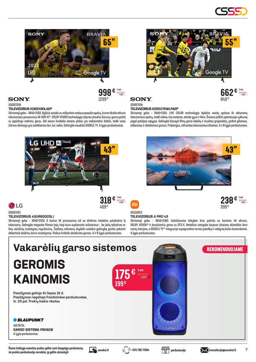 Senukai leidinys akcijos nuo 
  2024-06-19 iki 
  2024-07-16 | Leidinukas.lt puslapis 7