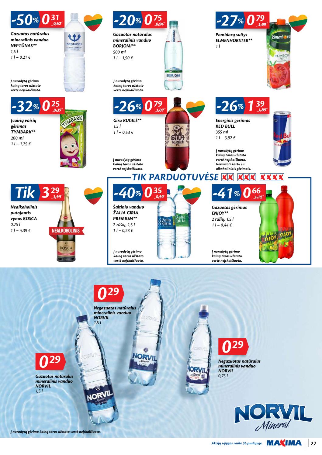 Maxima kaininis leidinys akcijos nuo 
  2020-05-19 iki 
  2020-05-25 | Leidinukas.lt puslapis 27