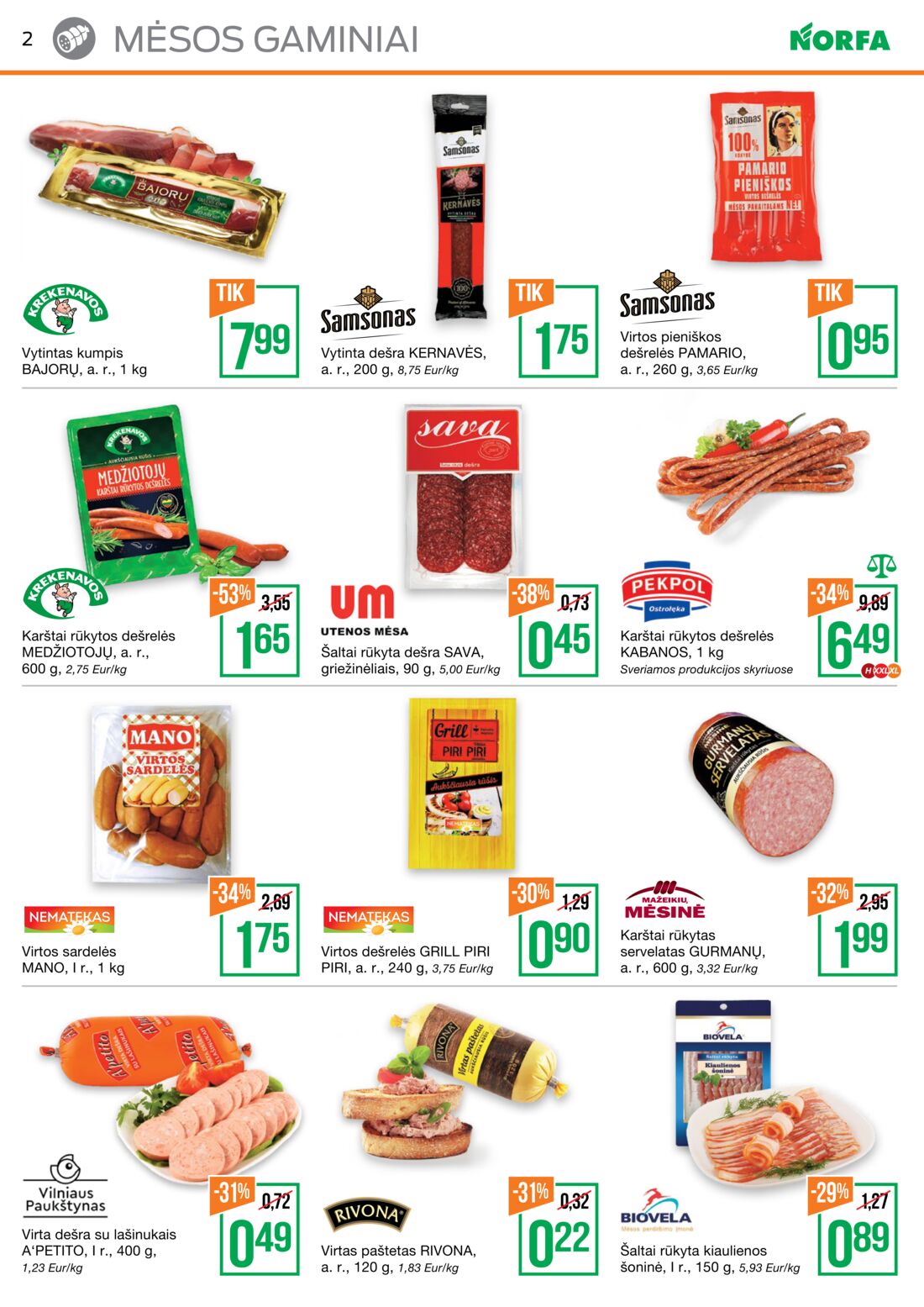 Norfa kaininis leidinys akcijos nuo 
  2019-07-11 iki 
  2019-07-24 | Leidinukas.lt puslapis 2