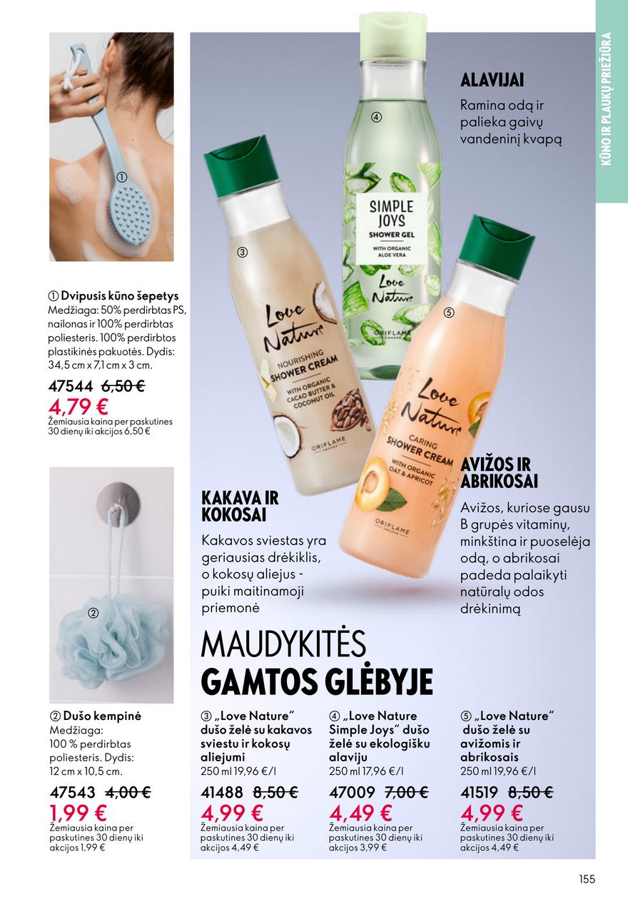Oriflame katalogas akcijos nuo 
  2026-02-18 iki 
  2026-03-10 | Leidinukas.lt puslapis 155