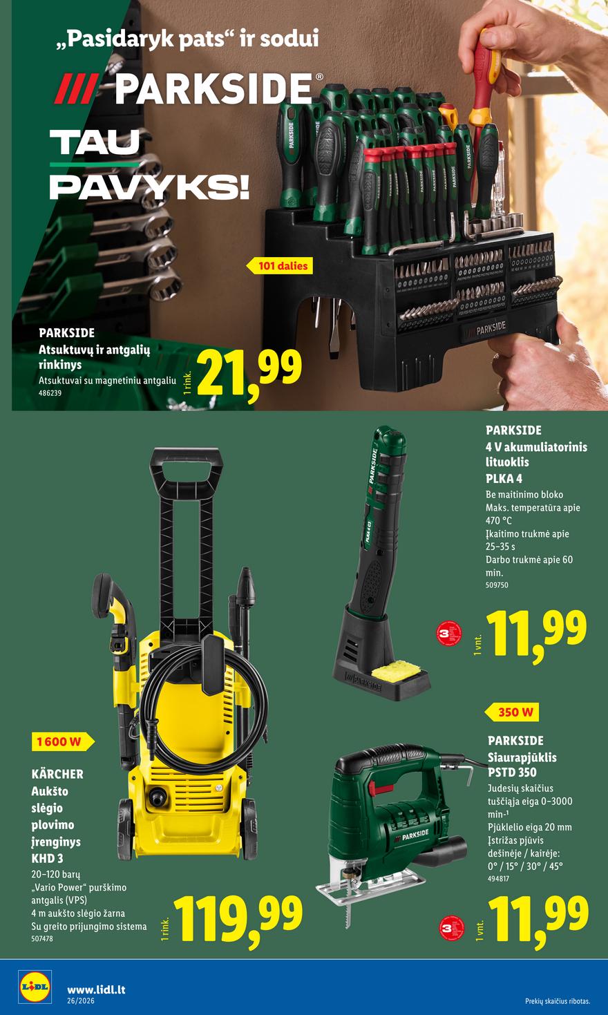 Lidl leidinys akcijos nuo 
  2026-06-22 iki 
  2026-06-28 | Leidinukas.lt puslapis 16