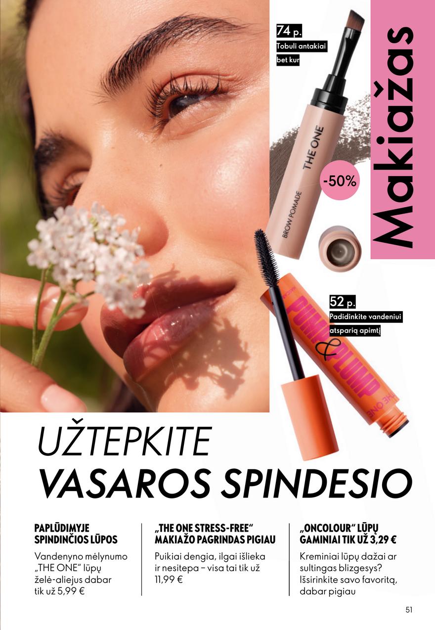 Oriflame katalogas akcijos nuo 
  2026-06-24 iki 
  2026-07-14 | Leidinukas.lt puslapis 51