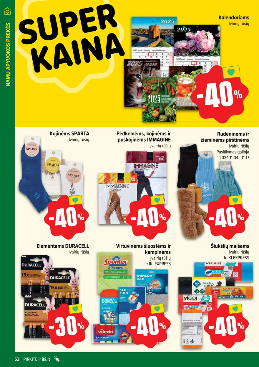 Iki leidinys 45 akcijos nuo 
  2024-11-04 iki 
  2024-11-10 | Leidinukas.lt puslapis 52